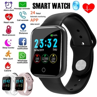 I5 tela colorida pulseira relógio inteligente 1.3 polegada freqüência cardíaca pressão arterial oxigênio no sangue monitoramento multi-esportes modo relógio 【Super promoção】