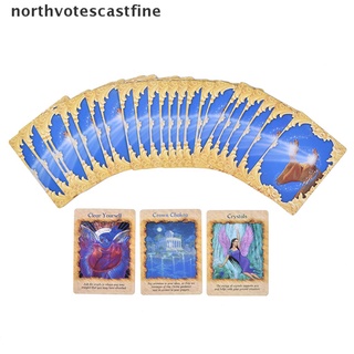 northvotescastfine juego de cartas de tarot versión inglesa angel therapy oracle tarot nvcf