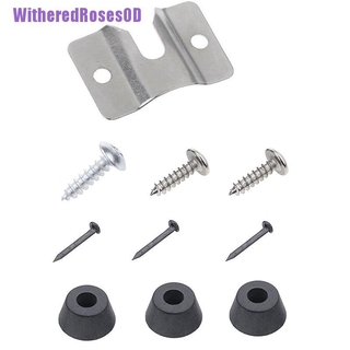 (witheredrosesod) soporte de montaje de tablero de dardos kit de hardware tornillos para colgar tablero de dardos (8)