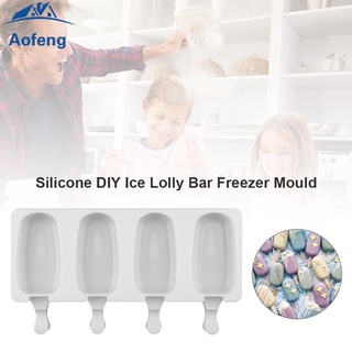 (formyhome) 4 rejillas de silicona helado molde diy pastel de chocolate molde para hornear cubos de hielo fabricante