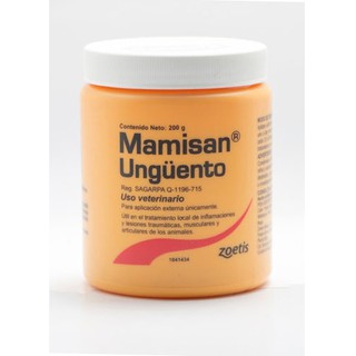 Mamisan Unguento 200gr - Desinflamatorio de lesiones musculares, traumatismos y torceduras