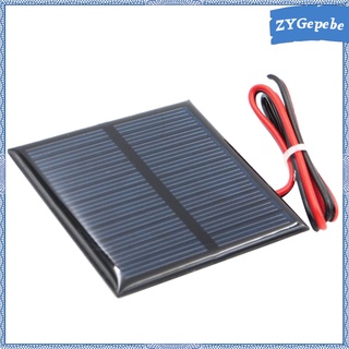 2 X Panel Solar pequeño cargador de batería Solar con Cable para teléfono móvil (7)