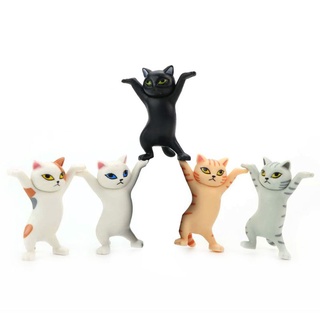 je 5 pzas figuras de acción de gato de ataúd/herramientas interesantes/adornos creativos para gatos