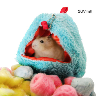 SUV- Boat Bucket Shaped Hamster House Hanging Sleeping Bag Cotton Nest Pet Supplies