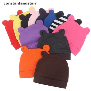 [constantandstarr] otoño invierno nuevo sombrero de bebé bebé moda orejas bonnettoddler niños caliente gorra condh