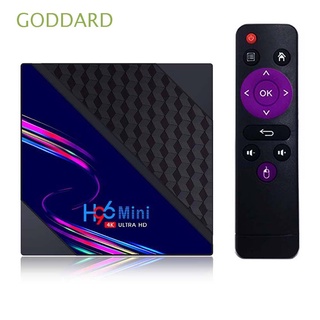 GODDARD 1080P Set Top Box 2GB/16GB WIFI Media Player Smart TV V8 Receptores de 4K 1G/8G RK3328 2.4G H96 Mini