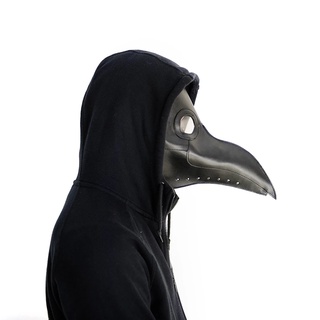 Plague Doctor Bird Mask Long Nose Beak Cosplay Steampunk Halloween Costum (1)