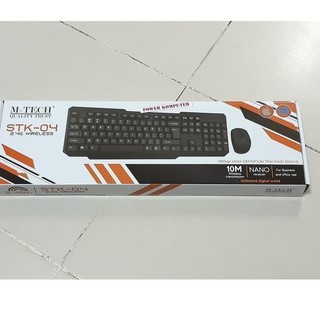 Más vendidos: MTech STK-04 M-Tech STK04 ratón inalámbrico teclado paquete STK04 descuento especial Combo hoy