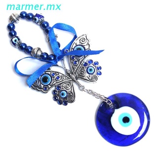 mar1 súper práctico super asequible azul ojo mariposa colgante musulmán colgante 6.69x1.97 pulgadas colgante