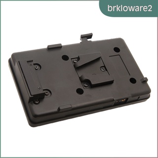 [brklowaremx] placa adaptadora de batería de montaje en v para batería panasonic a cámara sony s-gp-a (1)