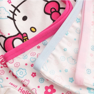 3 piezas/juego de ropa interior de Hello Kitty con estampado de dibujos animados lindo regalo femenino (6)