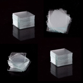 Immortalsearch 100 piezas de cristal Micro cubierta Slips 18x18mm - microscopio Slide Covers MY