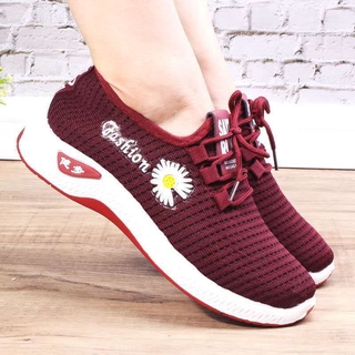 [3 colores] zapatos voladores para mujer/zapatos de tenis para mujer/deportes de verano/zapatos casuales de suela suave para caminar al aire libre (2)