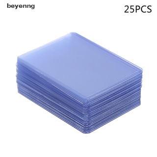 beyenng 25pcs 35pt ultra transparente toploader titular de la tarjeta mangas para star card mx (7)