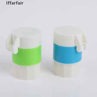 [Iffarfair] 4 in 1 Pill Pulverizer Tablet Grinder Medicine Pill Cutter Storage Crusher .