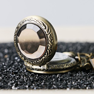 Reloj de bolsillo con esfera redonda de alicia antigua en el país de las maravillas (8)