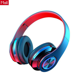 [garantía] B39 auriculares inalámbricos luminosos plegables Bluetooth HiFi calidad de sonido auriculares con luces coloridas