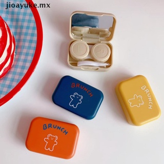 JIO Bear Cosmetic Contact Lenses Box Cartoon Mini Contact Lens .
