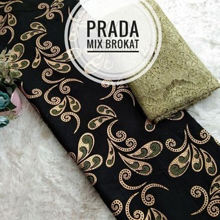 Tela Kebaya Batik tela Coupe conjunto en relieve Primis algodón Sogan Insights dama de honor uniforme de las mujeres S.35