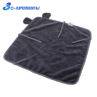 [12] toalla de perro ultra absorbente de secado rápido para perros pequeños medianos verde/gris