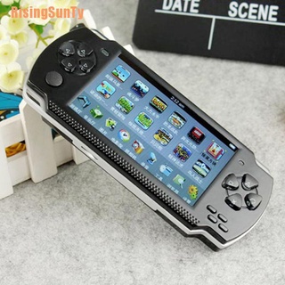 Risingsunty* X6 8G 32 Bit 4.3" PSP portátil consola de juegos portátil reproductor de 10000 juegos mp4 +Cam