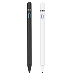Lápiz capacitivo de pantalla táctil lápiz lápiz lápiz de pintura Micro USB de carga portátil para iPhone iPad iOS teléfono Android Windows sistema Tablet (1)