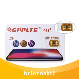 [brlovoski1] tarjeta sim gpp lte 4g+ para iphone x 8 7 6s 6 plus + 5 ios 10 11