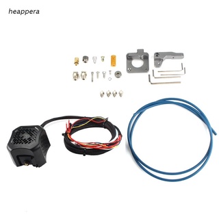 hea Original Creality Ender-3 V2 Assembled Full Extruder Hotend Kit Double Cooling Fan with 0.4mm Nozzle Aluminum Heating