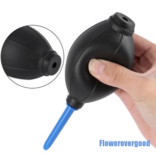 [flowerovergood] bombilla de goma bomba de aire soplador de polvo limpiador de limpieza para cámara digital filtro len