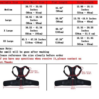 Corrector Corrector de postura/soporte de espalda/soporte para espalda/cinturón