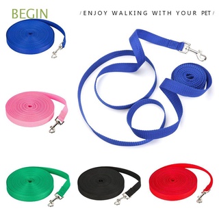 BEGIN Moda Correa de perro Pet Supply Cable de traccion Llevar correa Flexible Cachorro collar Cinturon de nylon Perros Gatos Colorido Poca