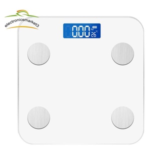 smart body scale smart wireless báscula de peso de baño con monitor de composición corporal con bluetooth y aplicación de fitness