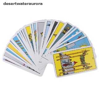desertwateraurora 1 caja mágica jinete cartas de tarot edición misteriosa tarot juego de mesa 78 cartas dwa