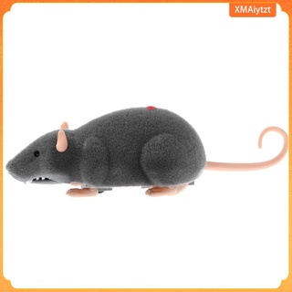 [xmaiytzt] infrarrojo rc control remoto mover rata animal truco juguete de miedo