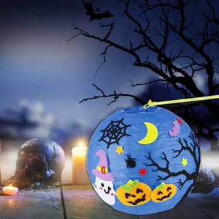 Ji Dreamingsha LED de dibujos animados animales de papel mediados de otoño Festival linterna linterna DIY artesanías para fiesta de cumpleaños infantil