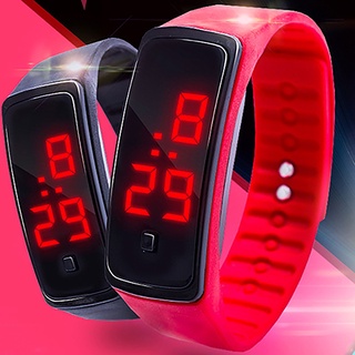 yunnfue - reloj de pulsera de silicona Digital duradero para estudiantes