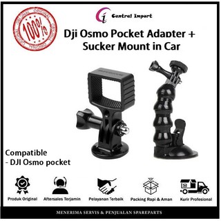 Dji Osmo - adaptador de bolsillo + montaje en coche, soporte para coche DJI Osmo