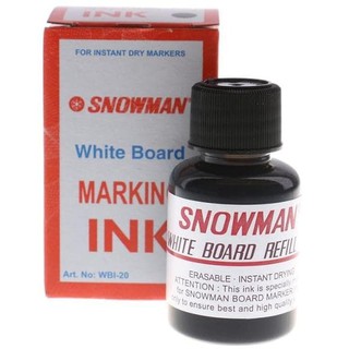 Snowman BG-12 marcadores de pizarra blanca recambios