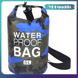 Dry Bag Waterproof Dry Sack Roll Top Adjustable Shoulder Strap for Boating Kayaking Fishing Rafting Swimming Camping