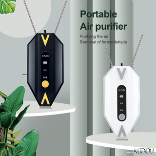▷ Necklace air purifier mini negative ion divided anthoboxaldehyde hanging neck air purifier KADION