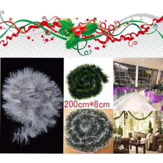 [Xmas Tree Hanging Ornament Decoration Garland String Christmas Party Ribbon DIY] (4)