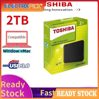 electrapick toshiba disco duro externo backup plus slim usb 3.0 disco duro externo portátil hdd (1 tb/2 tb)
