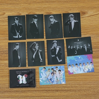 10 unids/set KPOP BTS Map of the Soul 7 the Journey Cards Fan Photocard
