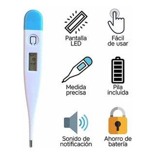 Termometro Electrónico Digital Temperatura Infantil Y Adulto