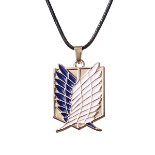 Attack on Titan baut Corps Logo de Necklace Wings of beautiful Pendant (7)