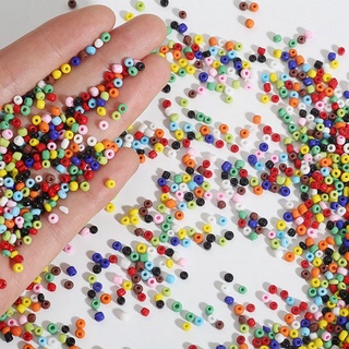 2 mm 3 mm 4 mm pequeños granos de cristal de semillas de perlas checas pequeñas cuentas de bricolaje para niños joyería hacer espaciador cuentas sueltas - xin