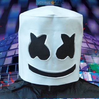 Cotton Candy Mask Electronic Music Festival DJ Mask marshmello The Same Headgear Halloween Live Mask for Performance