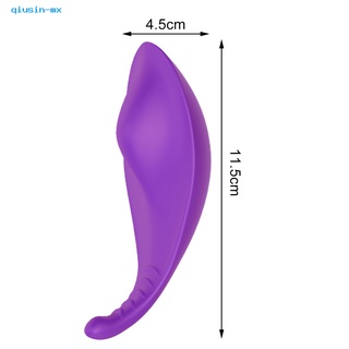 qiusin.mx Silicone Masturbator Butterfly Remote Control USB Vibrator Egg Fast Adaptation for Adult Women (4)