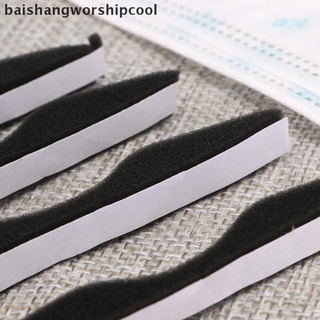 [baishangworshipcool] 10pcs DIY Self-adhesive Sponge Nose Bridge Pads Strip Mask Comfortable Seal Mask New Stock