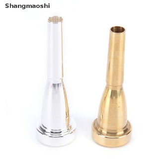 sms silver gold meg 3c tamaño durable metal trompeta boquilla para trompeta c trompeta mx